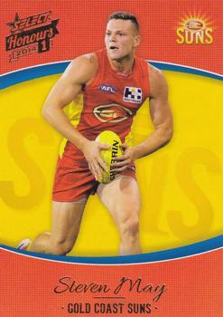2014 Select AFL Honours Series 1 #98 Steven May Front